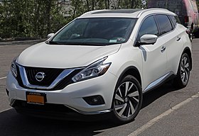 2015 Nissan Murano SV AWD, front left.jpg